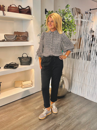 Red Button Stella Scuba Broek zwart