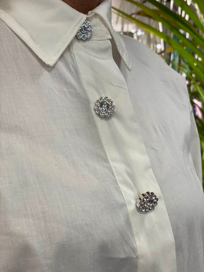 Azzurro Blouse wit 0076