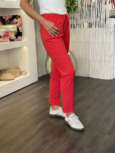Zizo Jazz Broek scarlet red