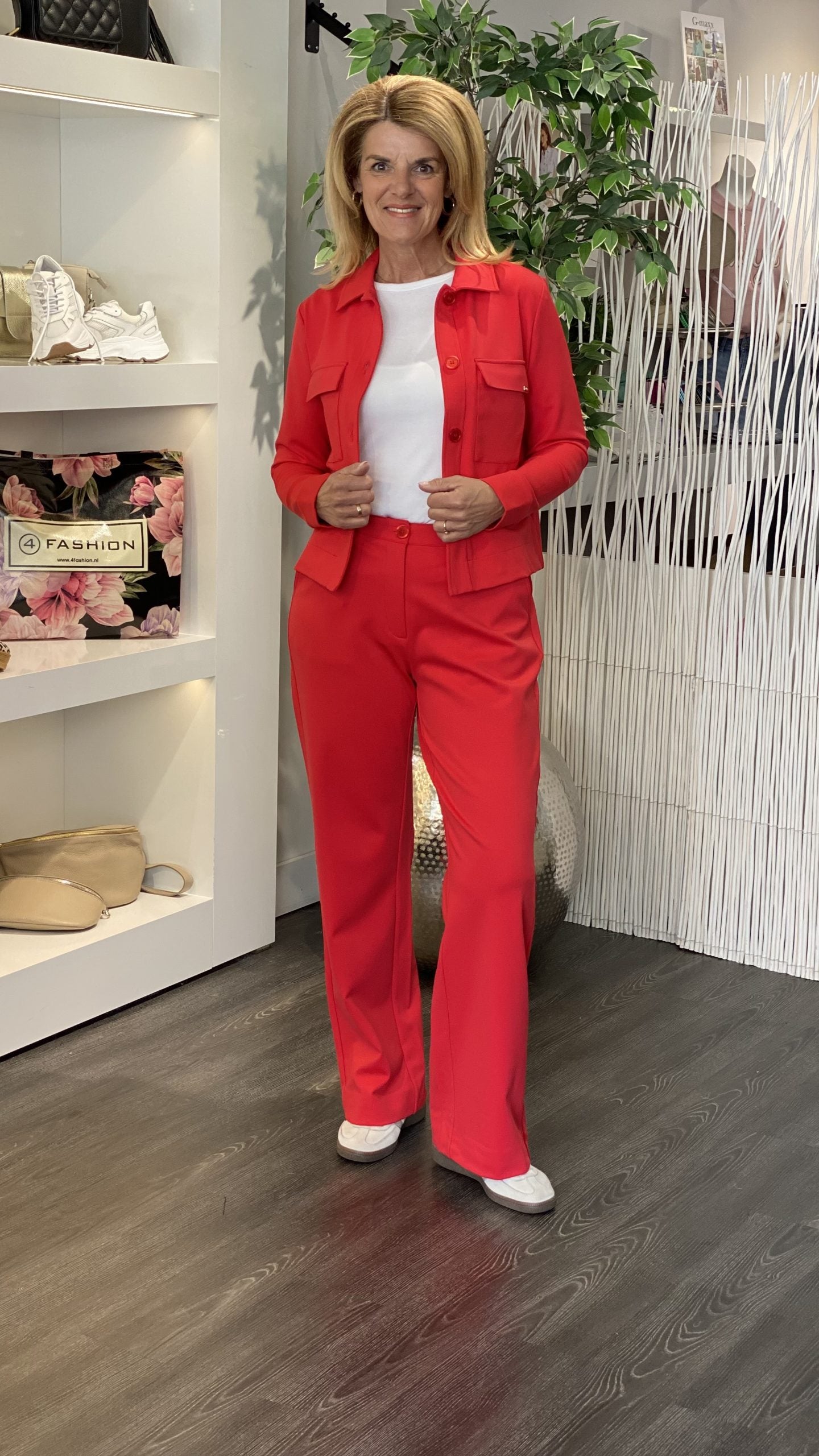 Zizo Loste Jacket scarlet red