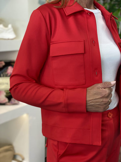 Zizo Loste Jacket scarlet red