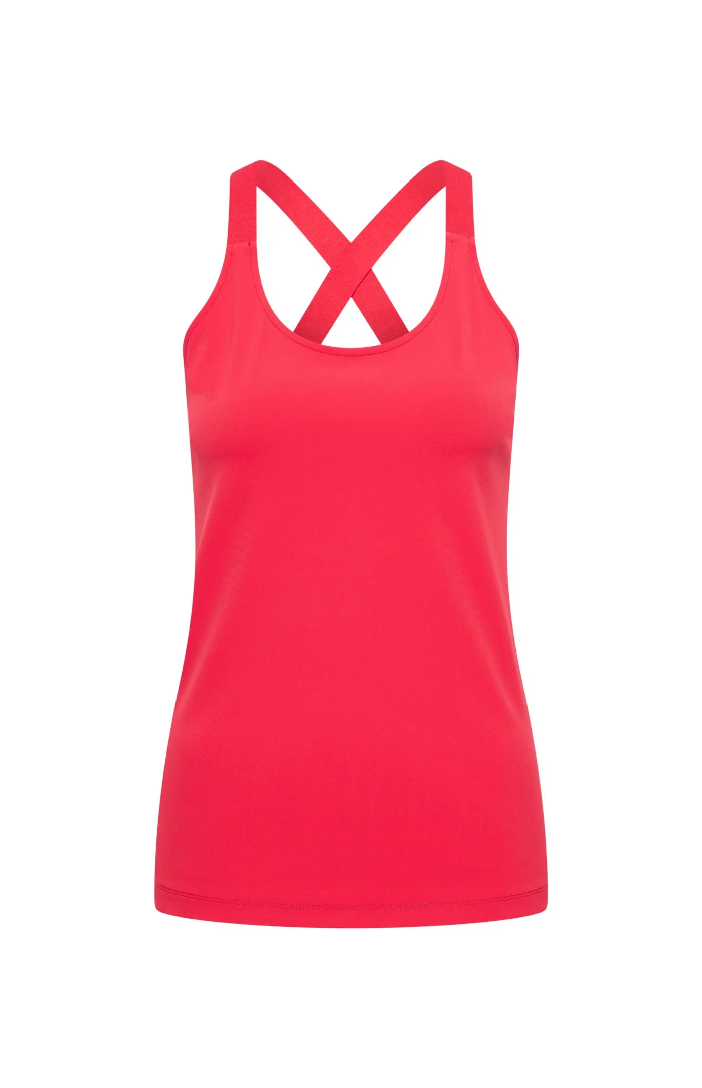 Mi Piace Travelstof Top Cross Band rood 202531