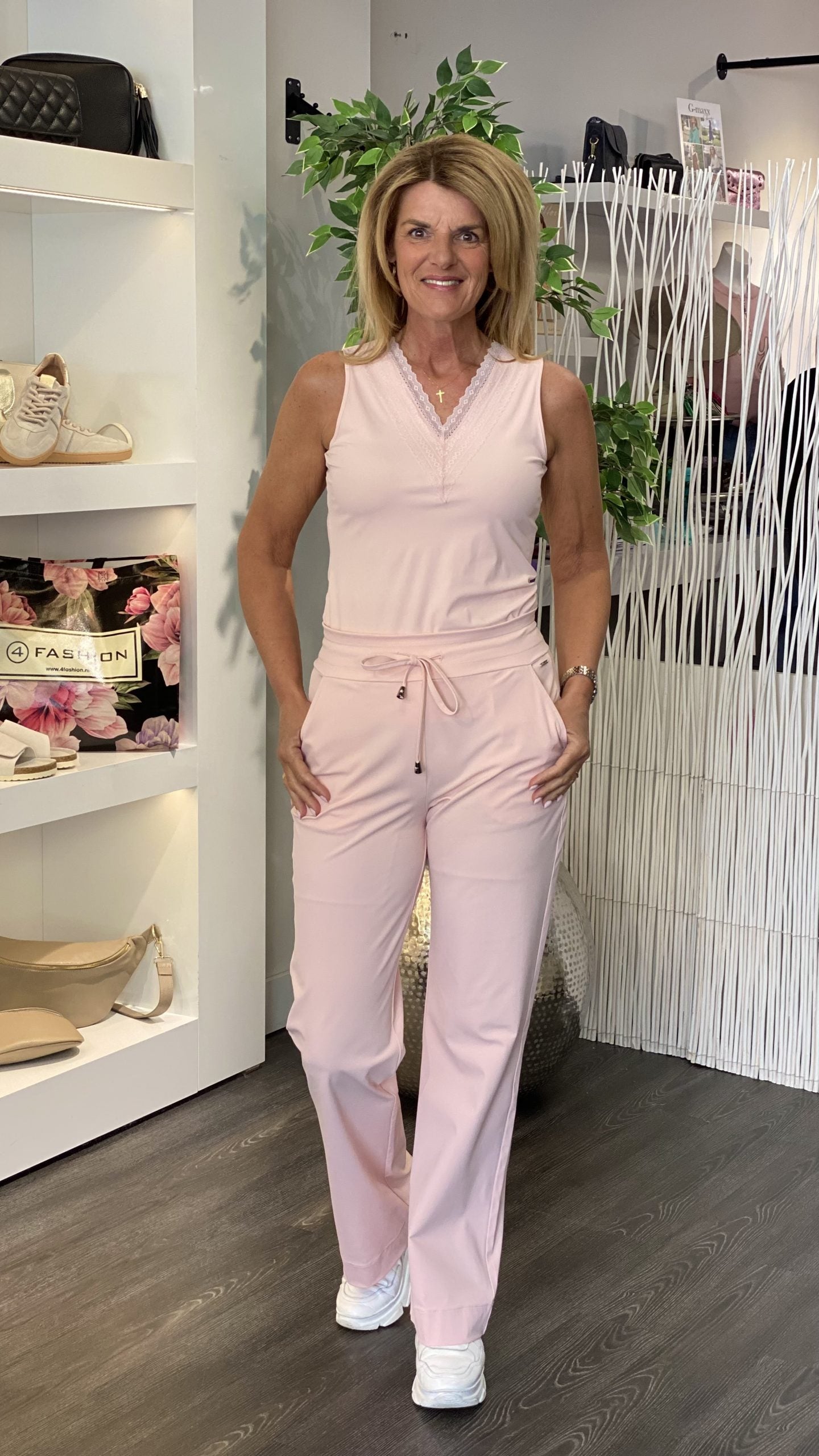 Mi Piace Travelstof Top Kant peachskin 202254