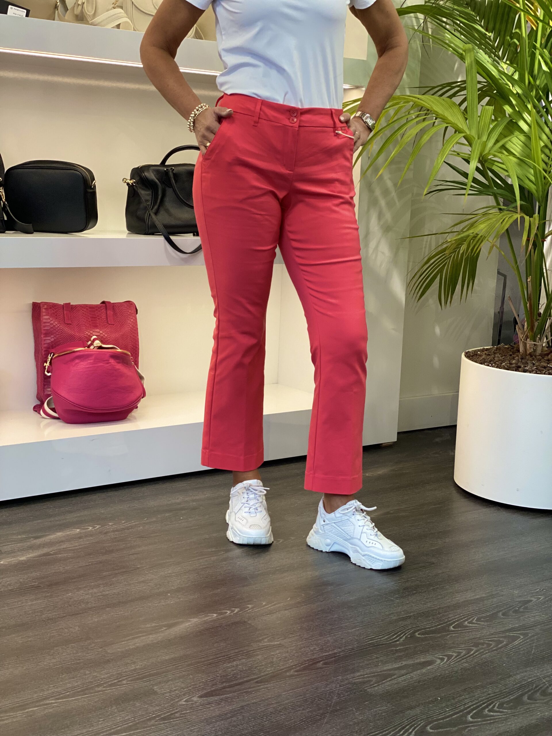 Red Button Bibette Smart Broek coral 76