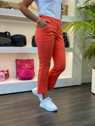 Red Button Bibette Smart Broek flamingo 72 Ankle Length
