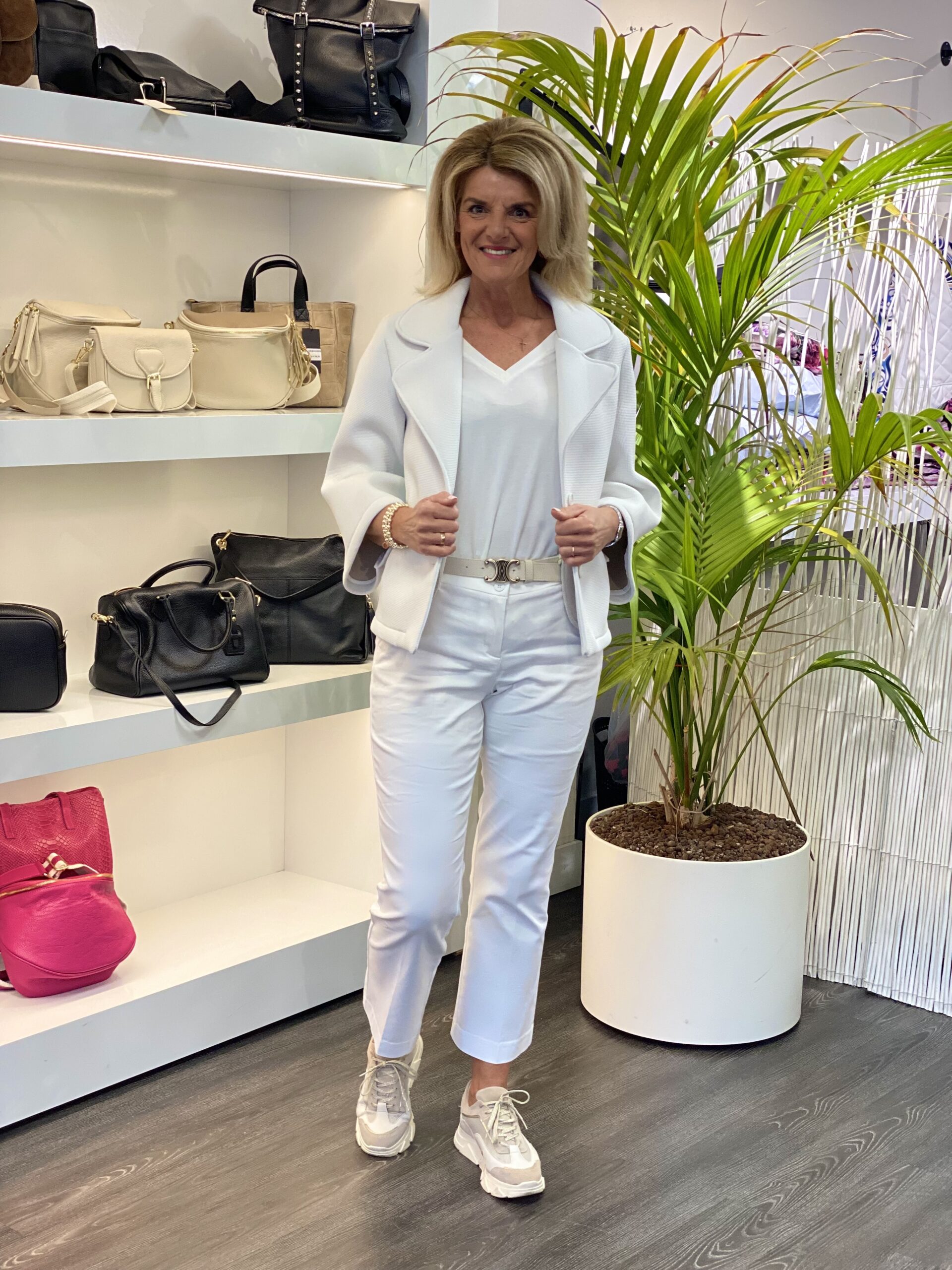 Red Button Bibette Smart Broek offwhite 72 Ankle Length