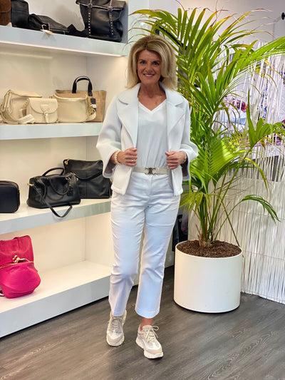 Red Button Bibette Smart Broek offwhite 72 Ankle Length