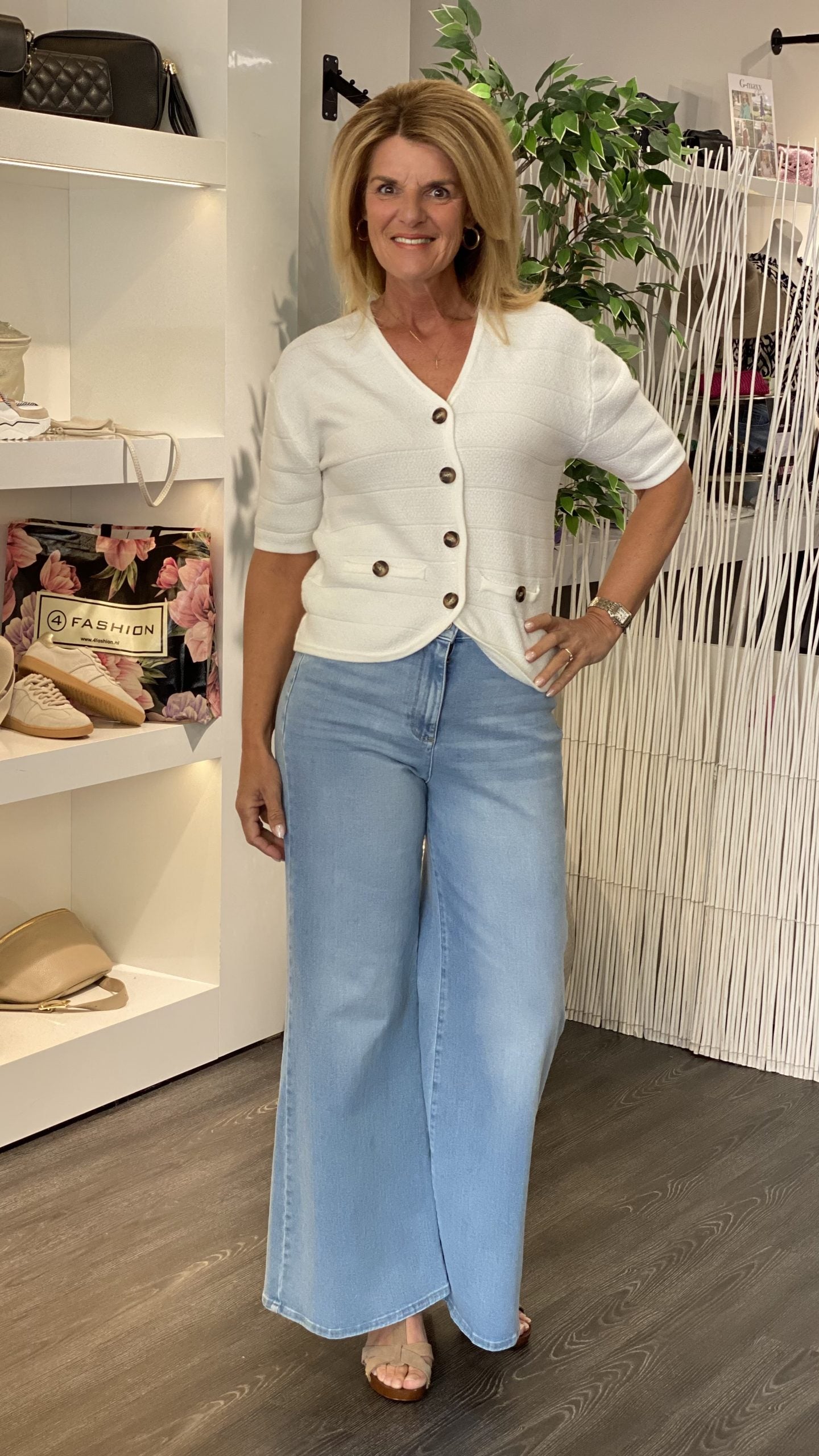 Maicazz Nilla Vest off white