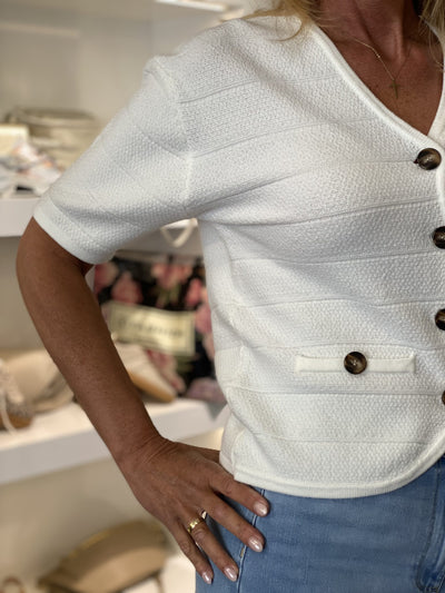 Maicazz Nilla Vest off white