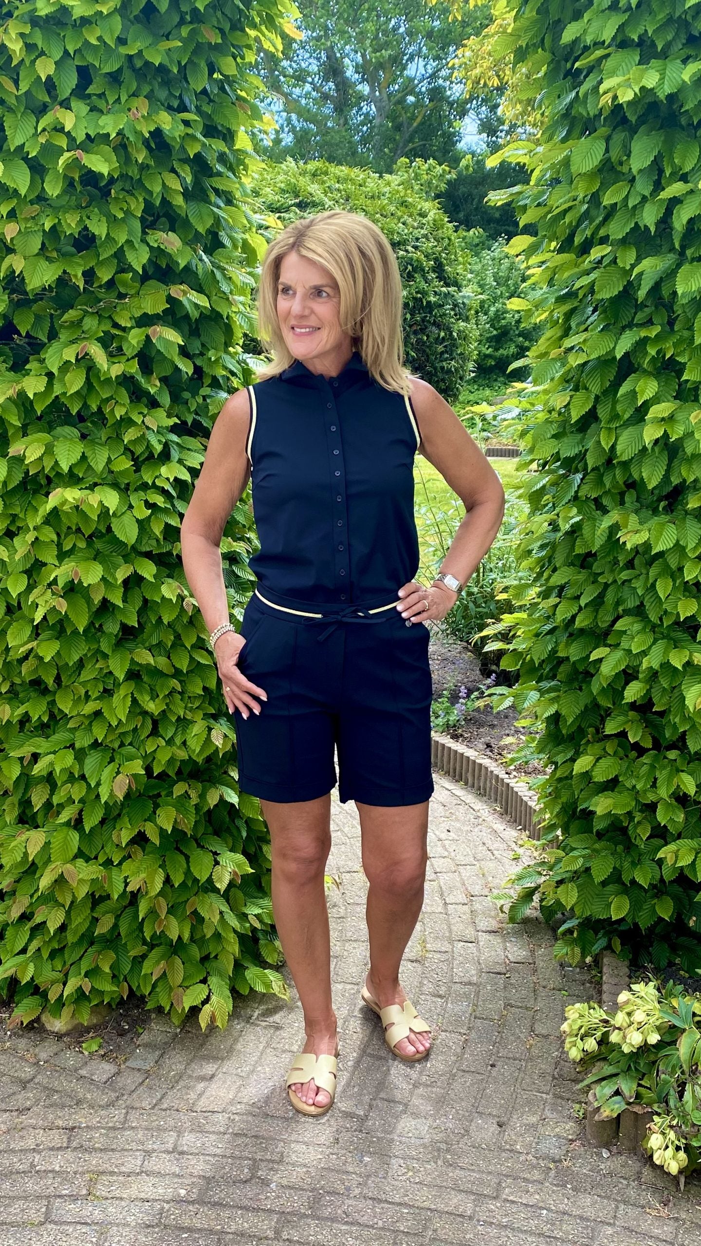 Triple Nine Travelstof Korte Broek 2504 zwart