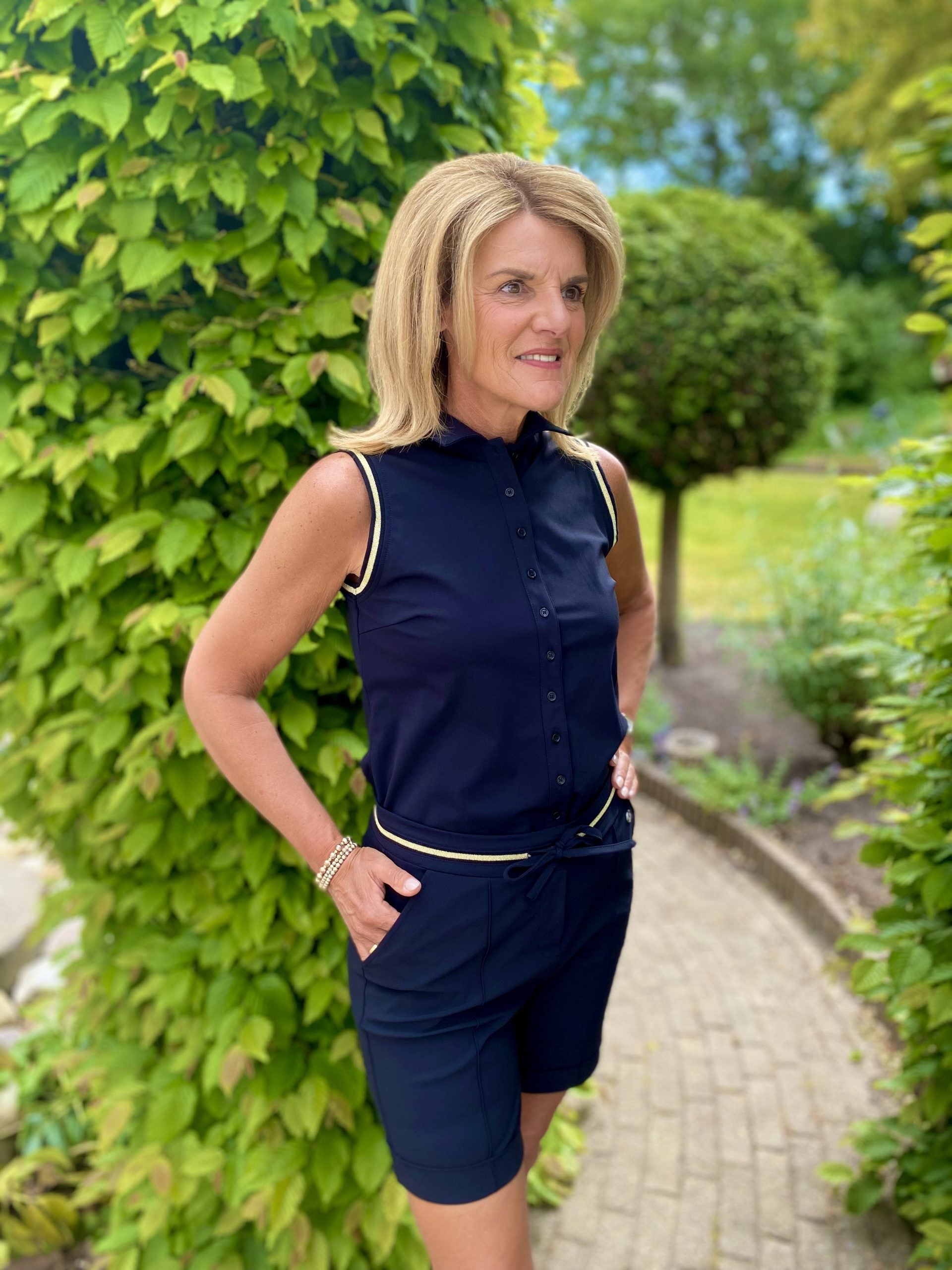 Triple Nine Travelstof Korte Broek 2504 zwart