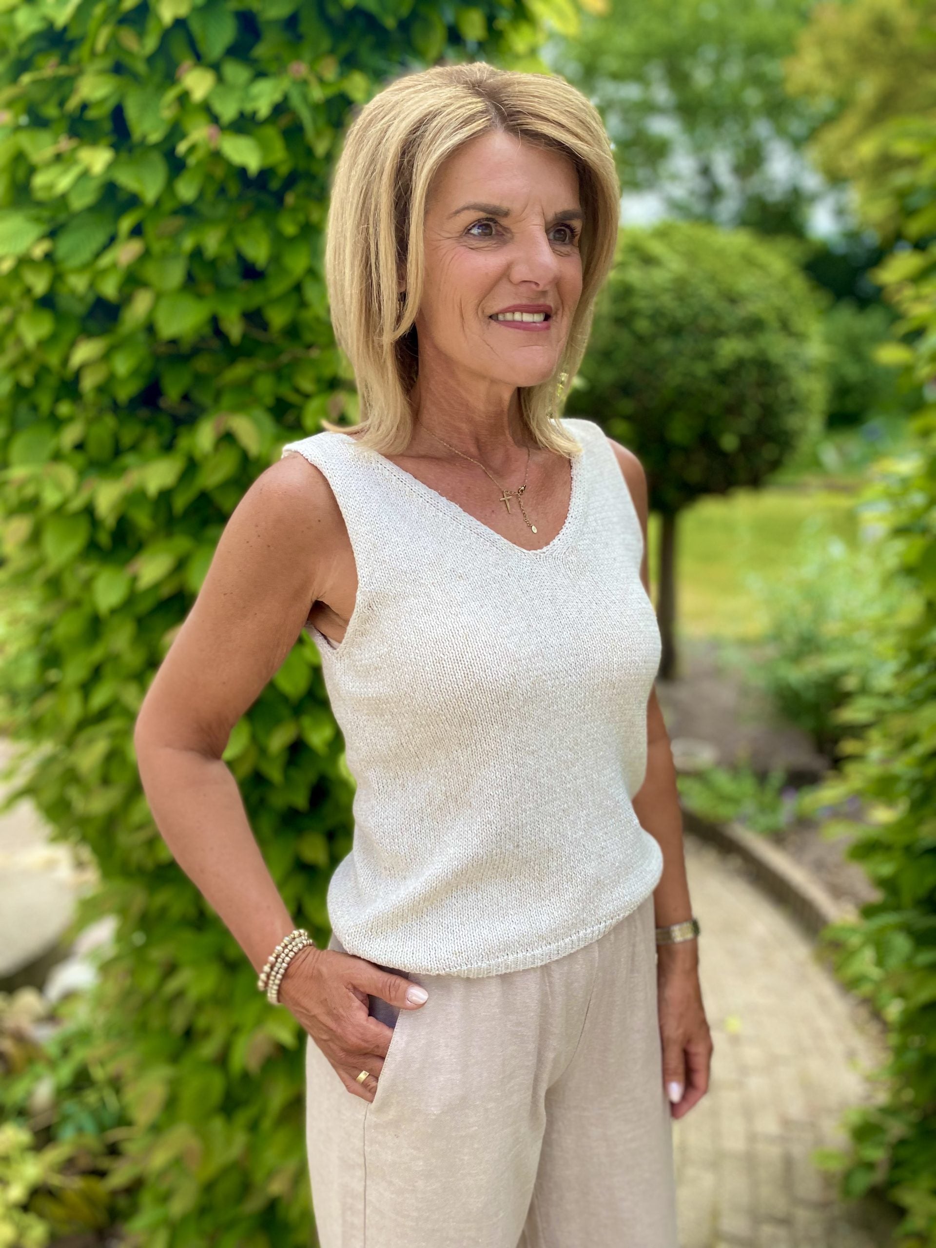 Freequent Grscaliva Top moonbeam