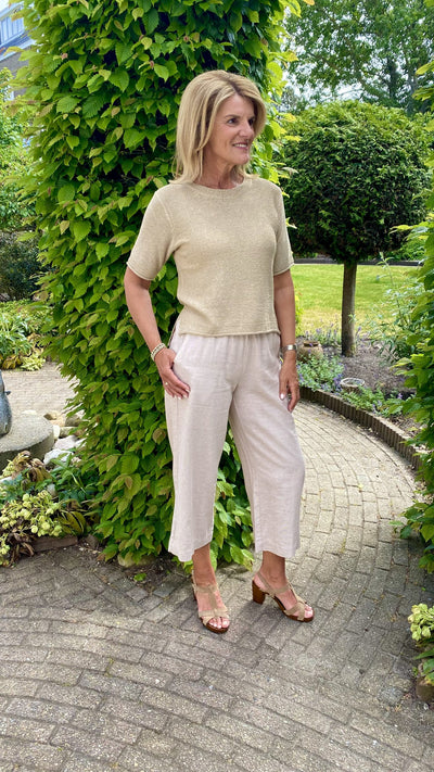 Freequent Laliga Pullover taupe