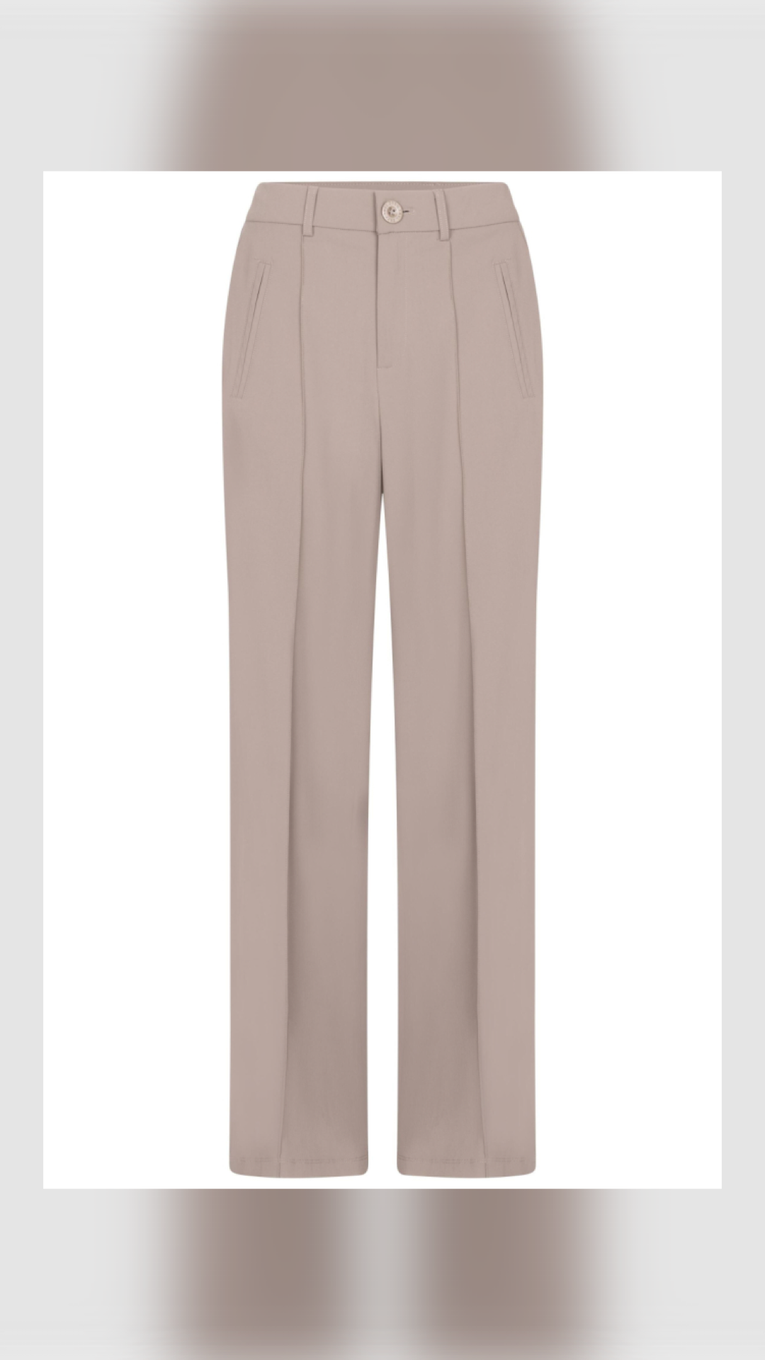 Zoso Noura Travelstof Broek mocha