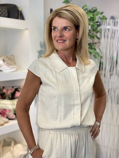 Maicazz Nathan Blouse zand