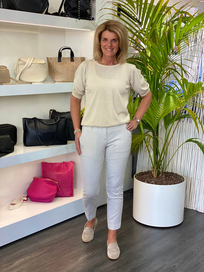 Red Button Diana Fancy Vichy stone