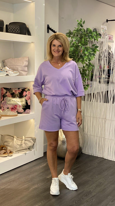 Azzurro Sweater 7149 lila