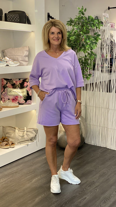 Azzurro Korte Broek Short 3848 lila