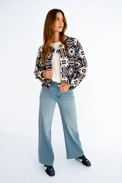 Maicazz Romana Jacket aztec print