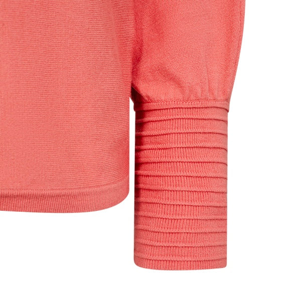 Freequent Flow Pullover burnt coral melange