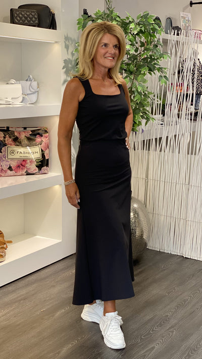 Mi Piace Travelstof Rok Dikkere Stof zwart 202529