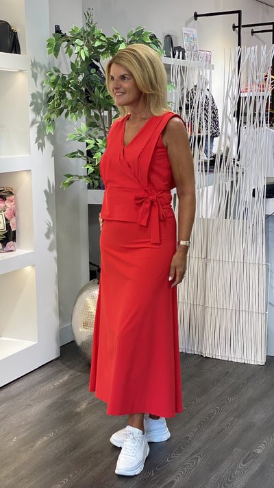 Mi Piace Travelstof Rok Dikkere Stof rood 202529