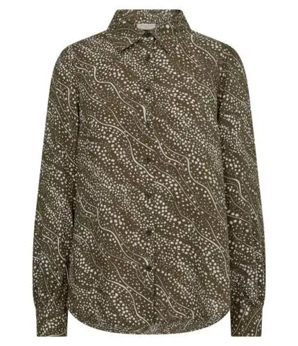 Freequent Dotrea Blouse lichten green