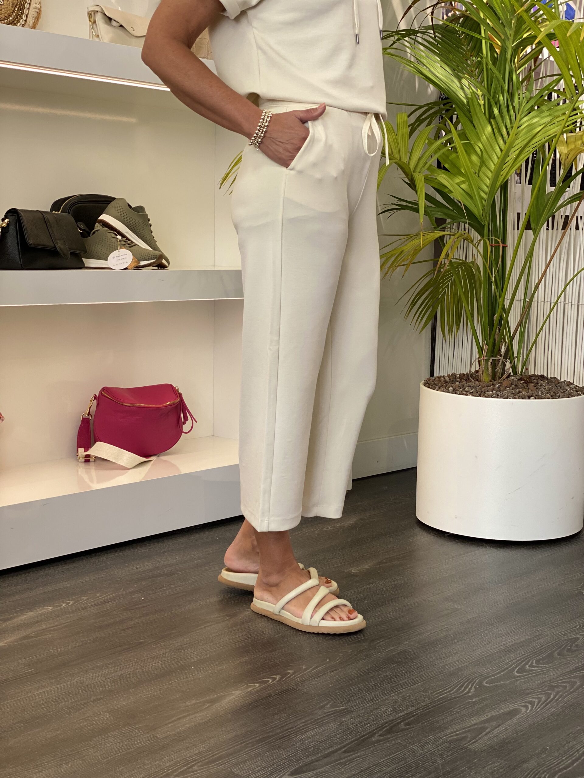 SoyaConcept Banu 26 Broek 7/8 creme