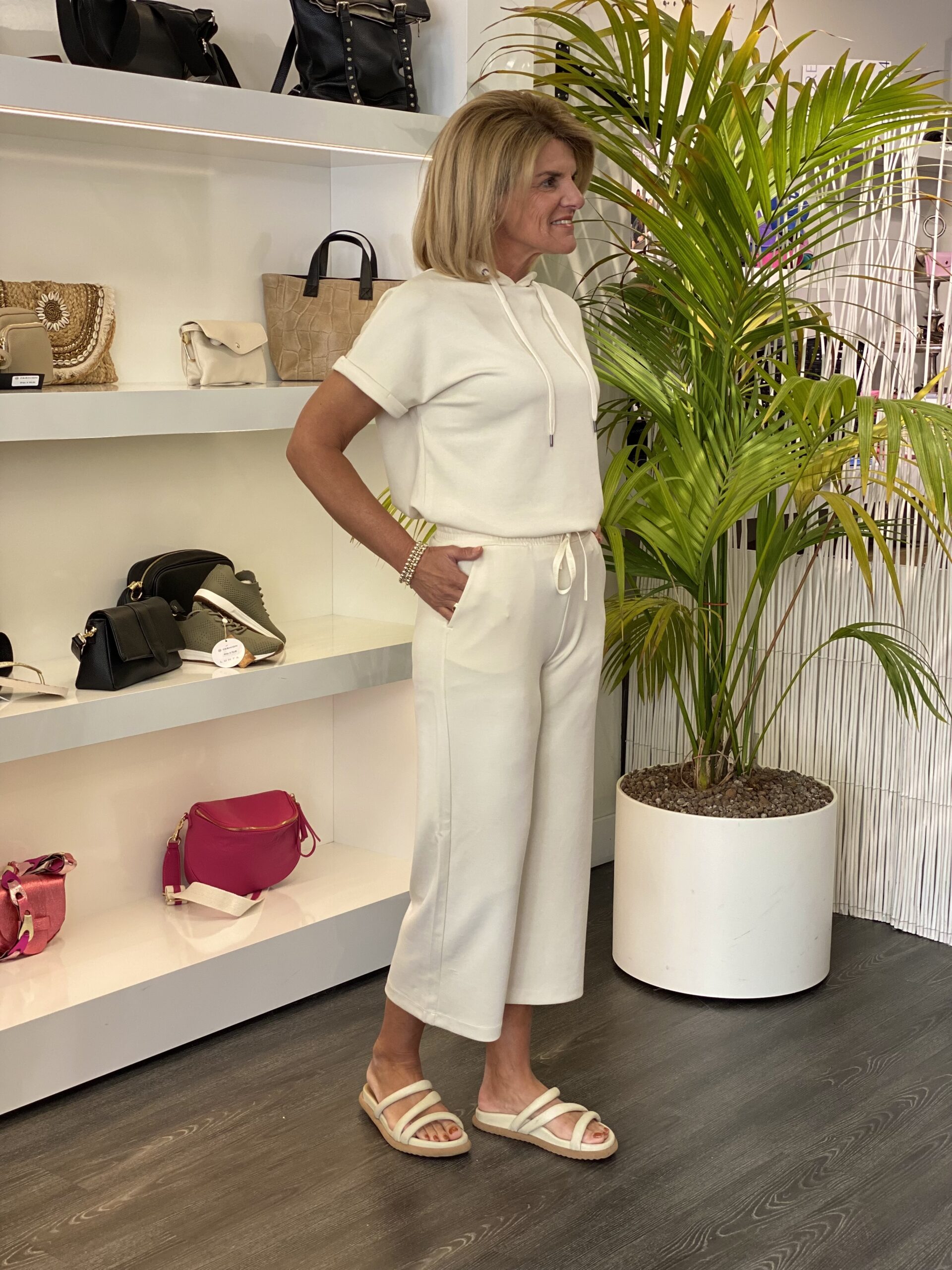 SoyaConcept Banu 26 Broek 7/8 creme