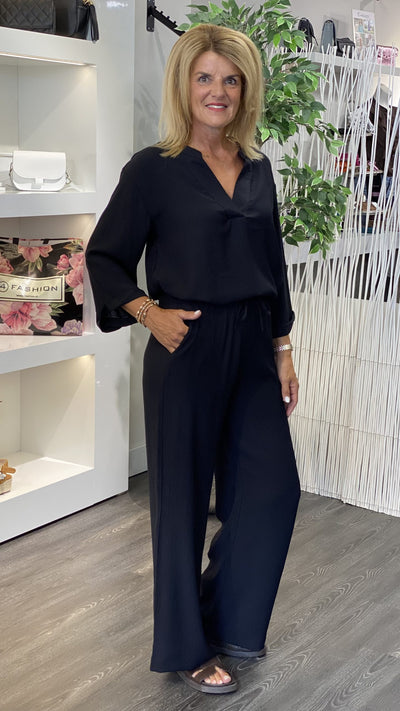 Freequent Laguna Broek zwart