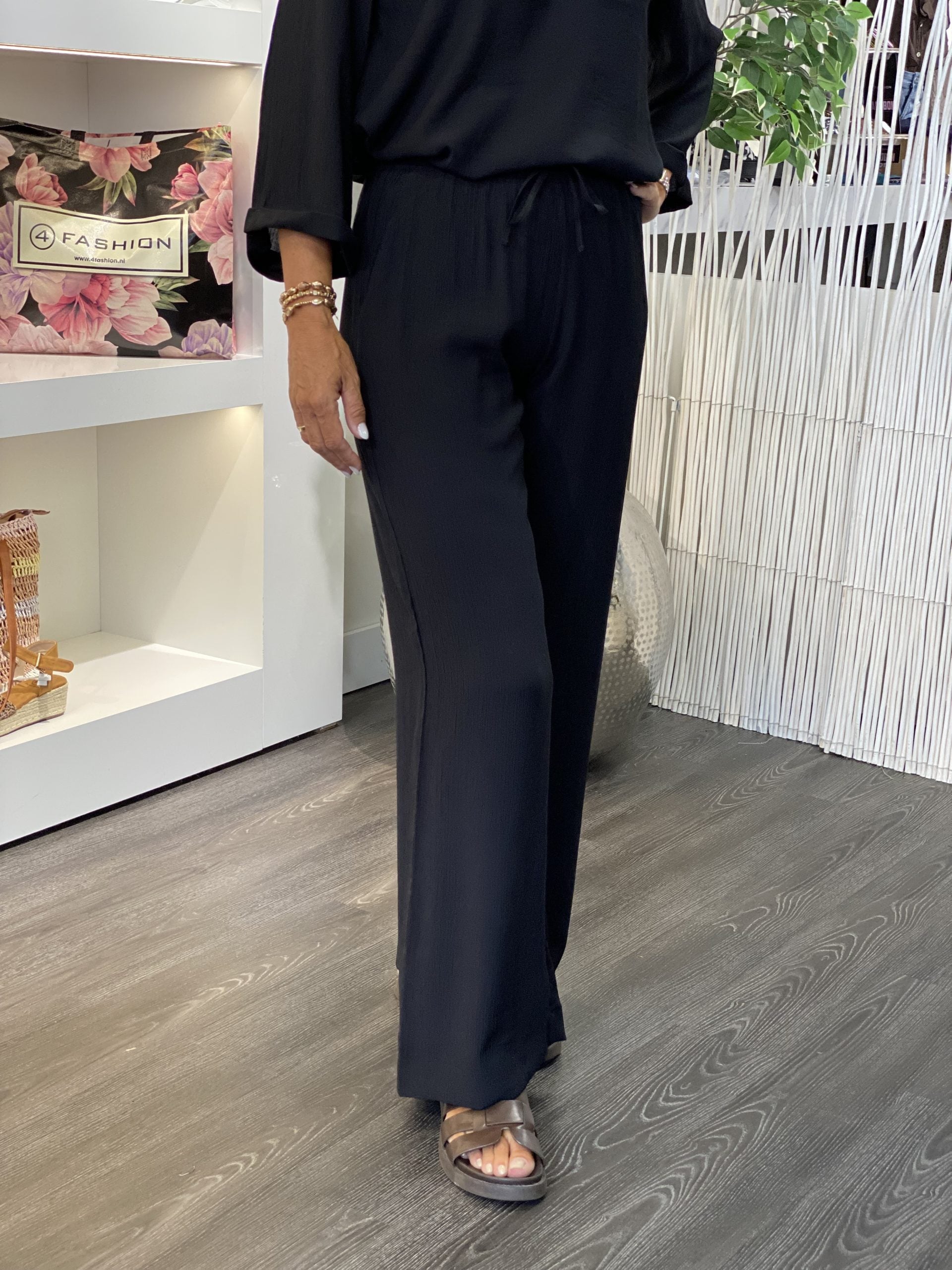 Freequent Laguna Broek zwart