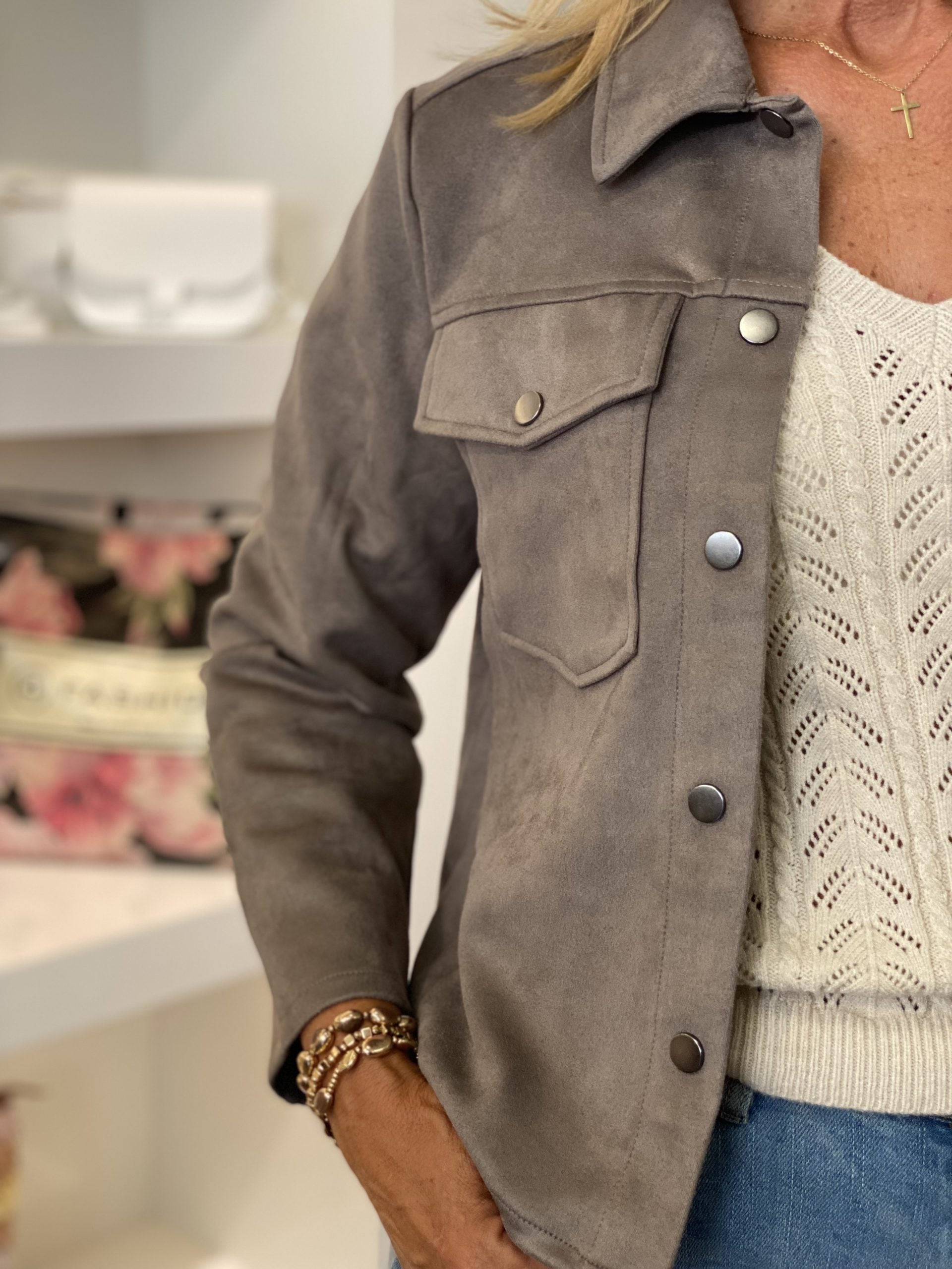 Freequent Duwa Jacket morel