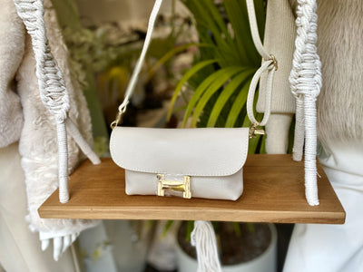 Hilary Tas Leer Kit/Goud T224