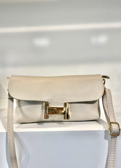 Hilary Tas Leer Kit/Goud T224