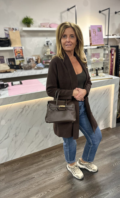 Vest Jill SA7629 espresso