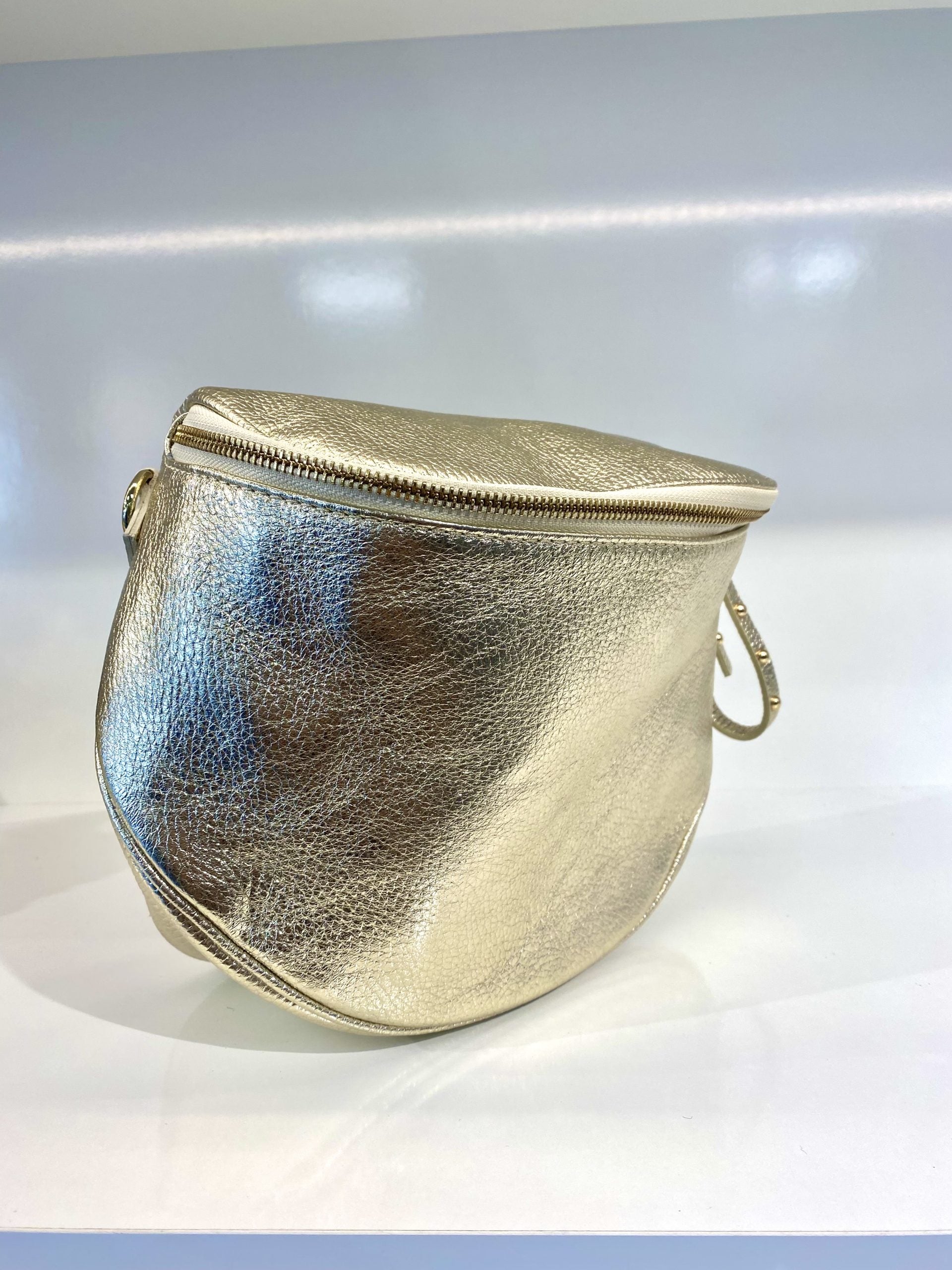 Giuliano buidel Tas Leer Goud T225