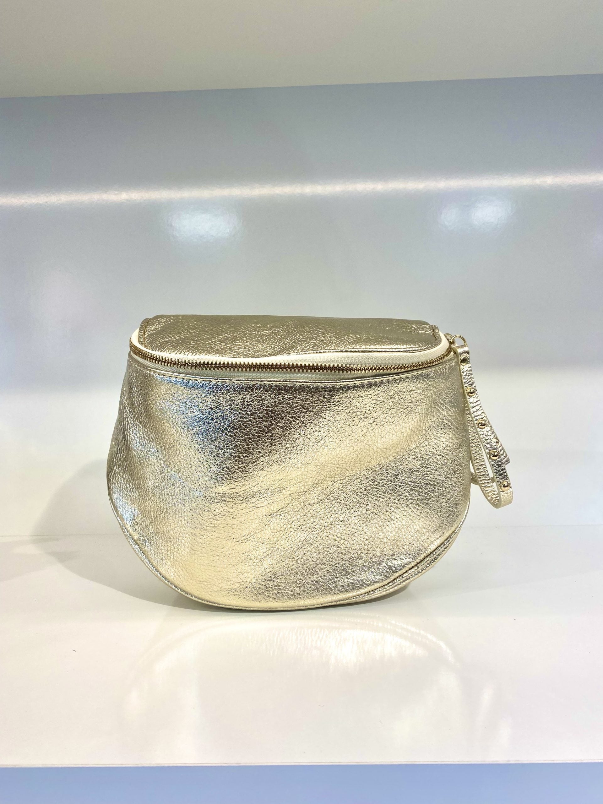 Giuliano buidel Tas Leer Goud T225