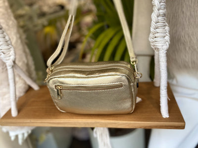 Teatro Tas Leer Goud T225