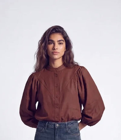 Florez Bibi Blouse russet brown