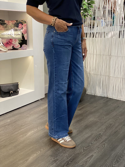 Red Button Claudette jeans  & Belt Broek L33 stone used