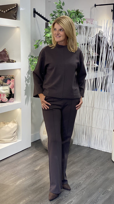 Mi Piace Sweat Broek 20200103 espresso