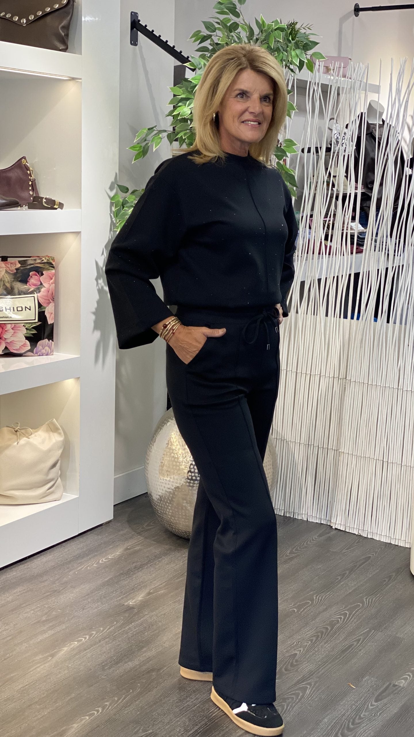 Mi Piace Sweat Broek 20200103 zwart