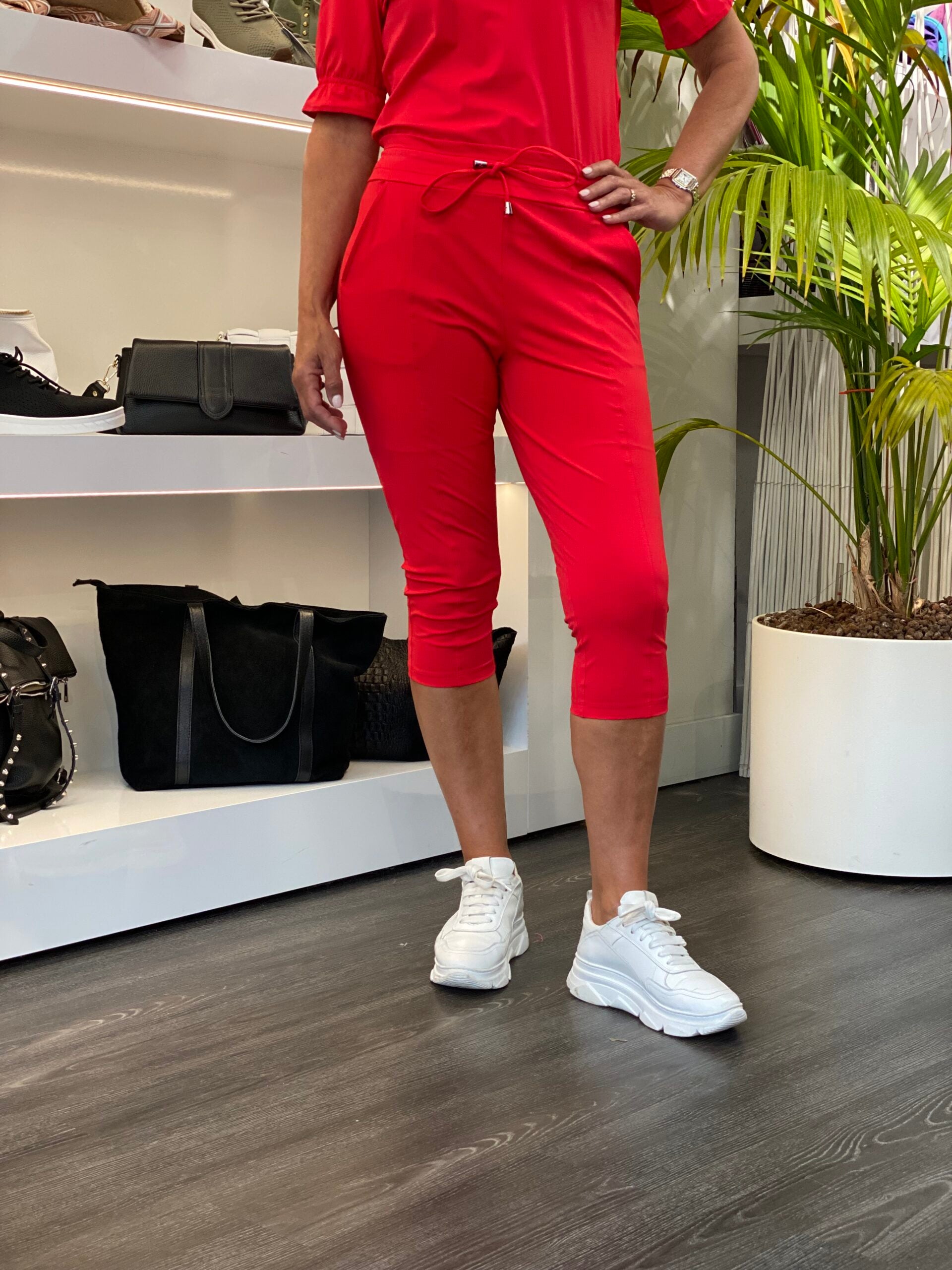 Mi PiaceTravelbroek Capri rood 202082