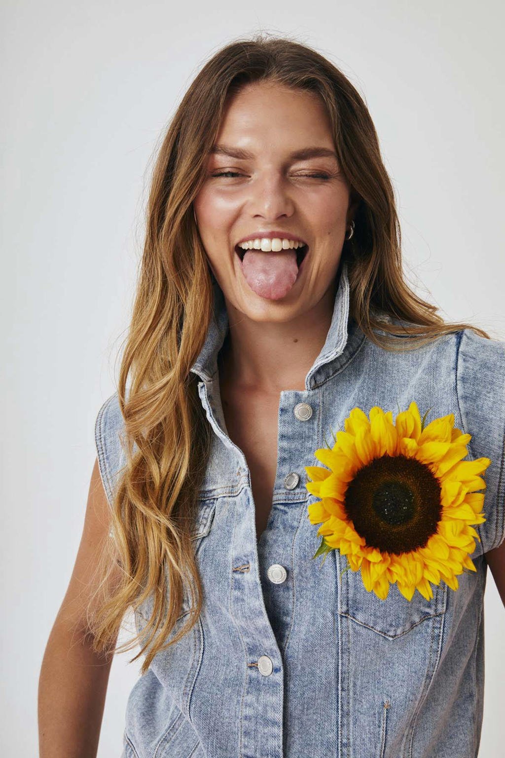 Freequent FQBAGGER-WAISTCOAT spijker gilet