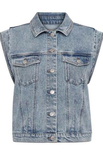 Freequent FQBAGGER-WAISTCOAT spijker gilet