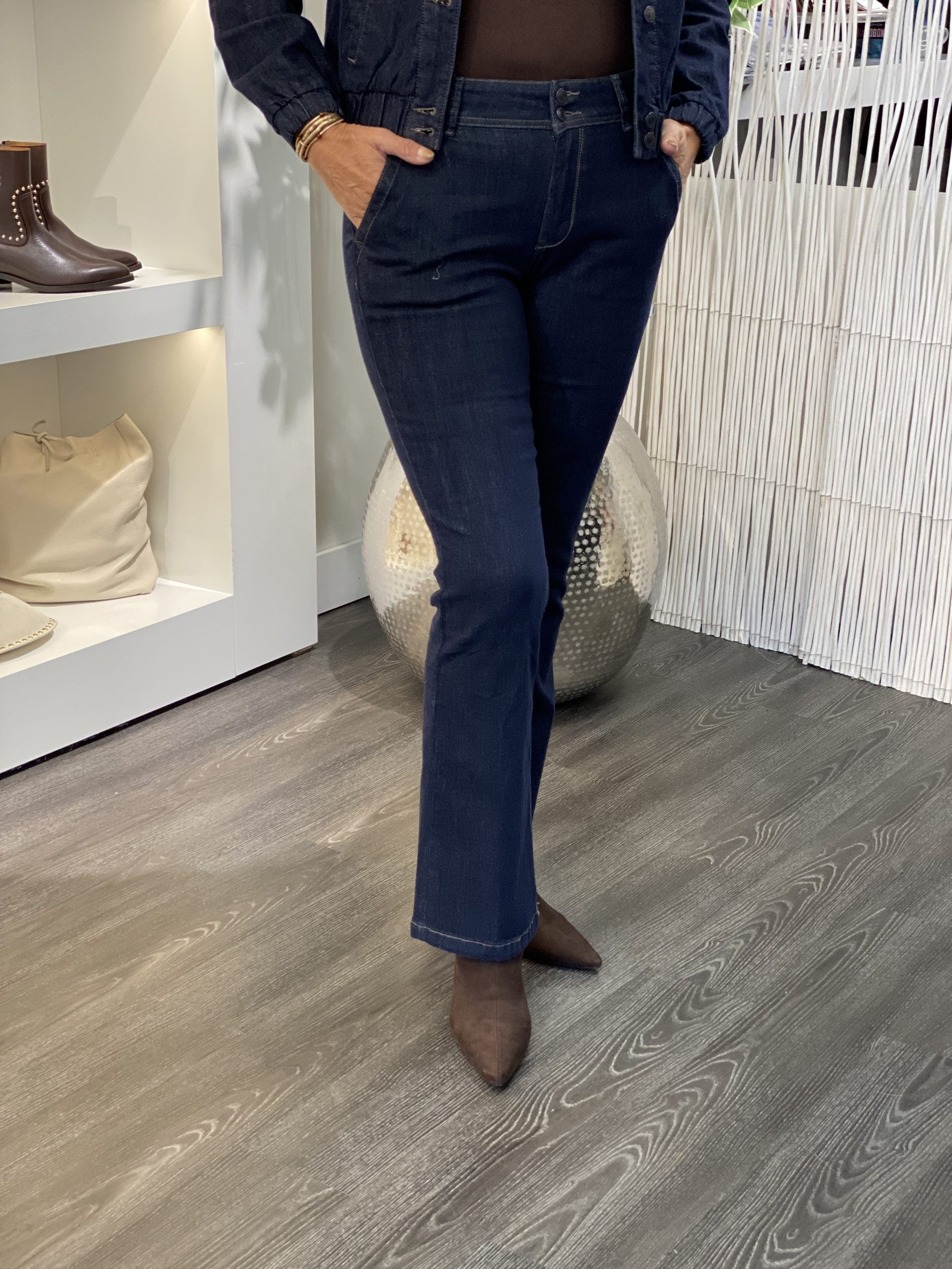 Red Button Bibette Denim Forever Blue L33