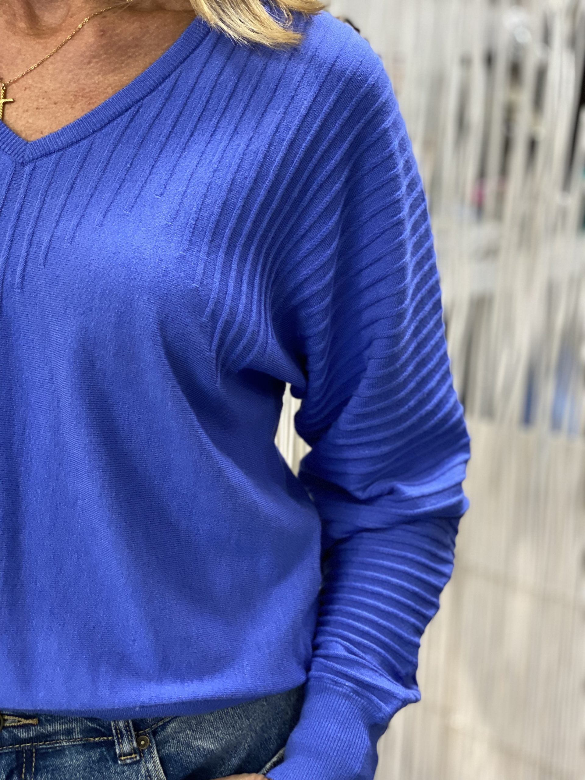 Freequent Alfa Pullover trui wedgewood