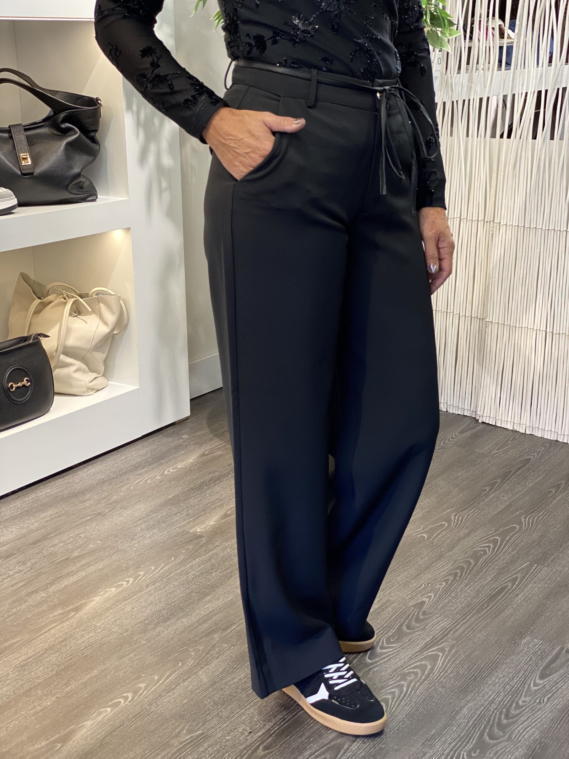 Maicazz Zizo Cizzy Broek zwart