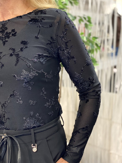 Freequent Biska Top zwart