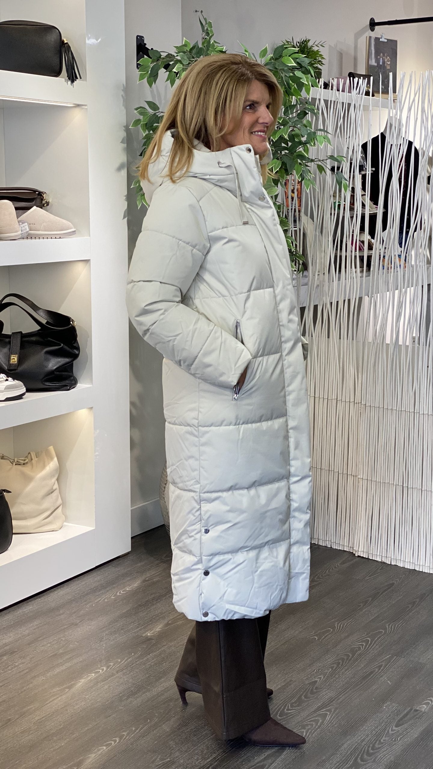 Luhta Heinis Lange Winterjas kit